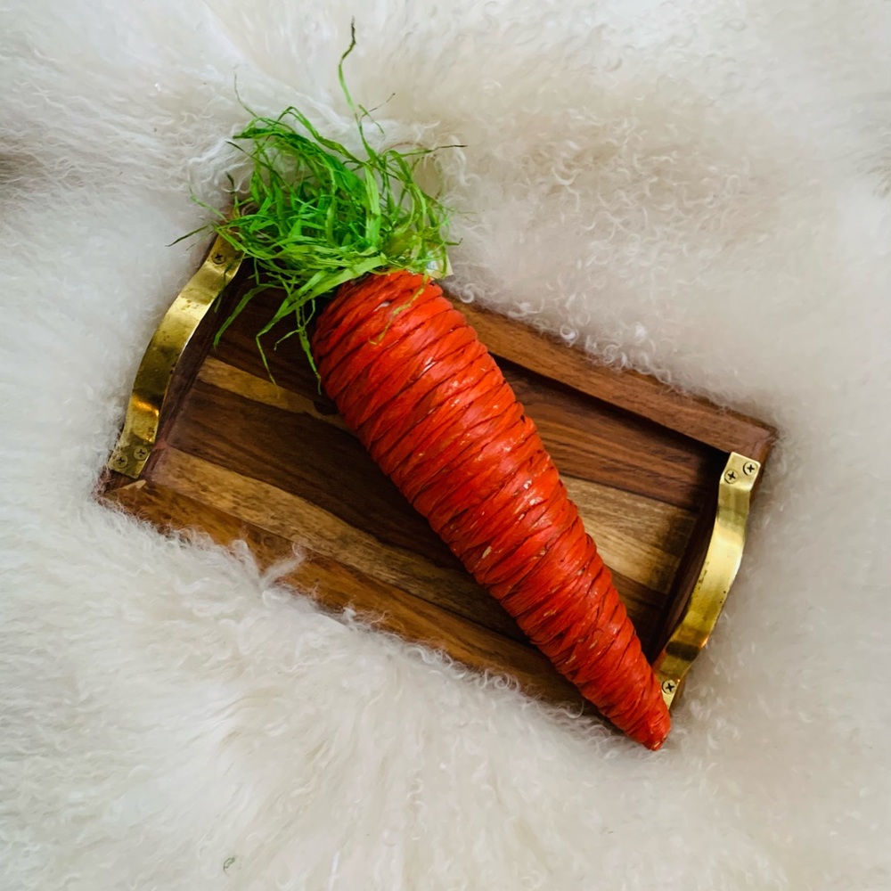 Large Woven Carrot 🥕